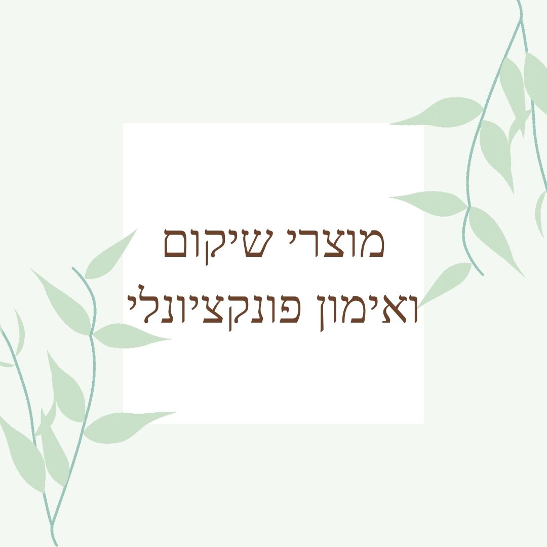 מוצרי שיקום ואימון פונקציונלי